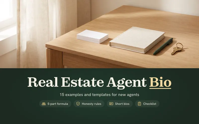 How to Write a Real Estate Bio for a New Agent: 15 Examples and Templates