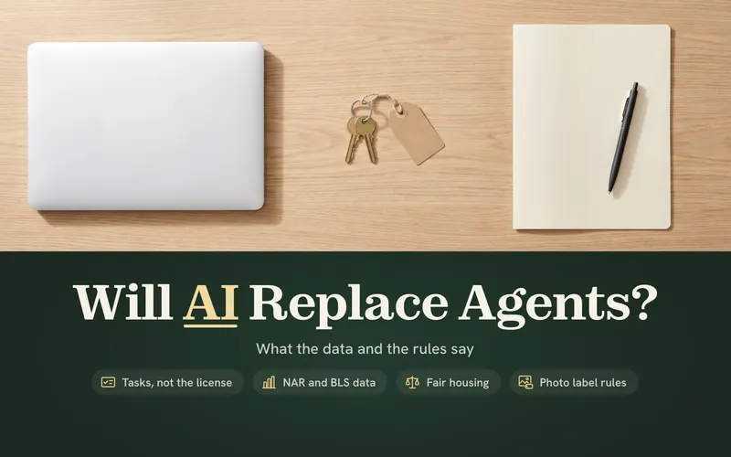 Will AI Replace Real Estate Agents? What the Data and the Rules Say