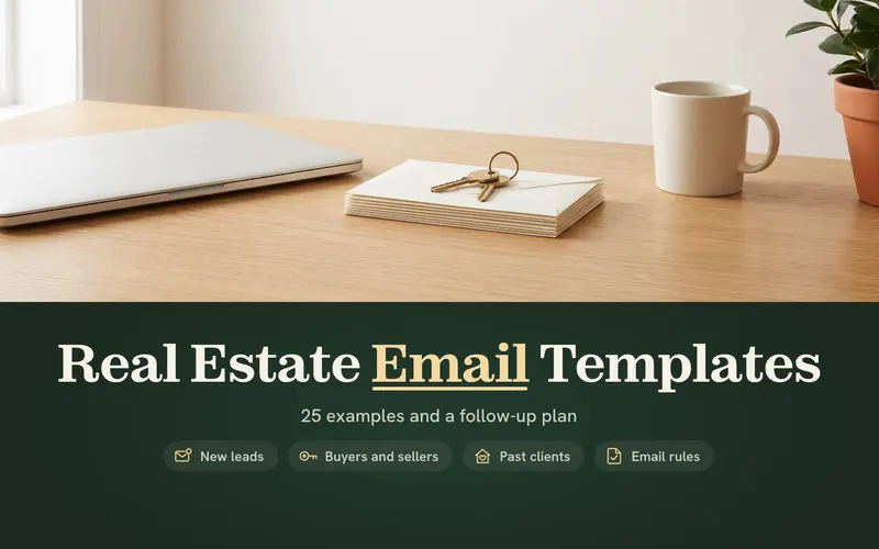 Real Estate Email Templates: 25 Examples and a Follow-Up Plan