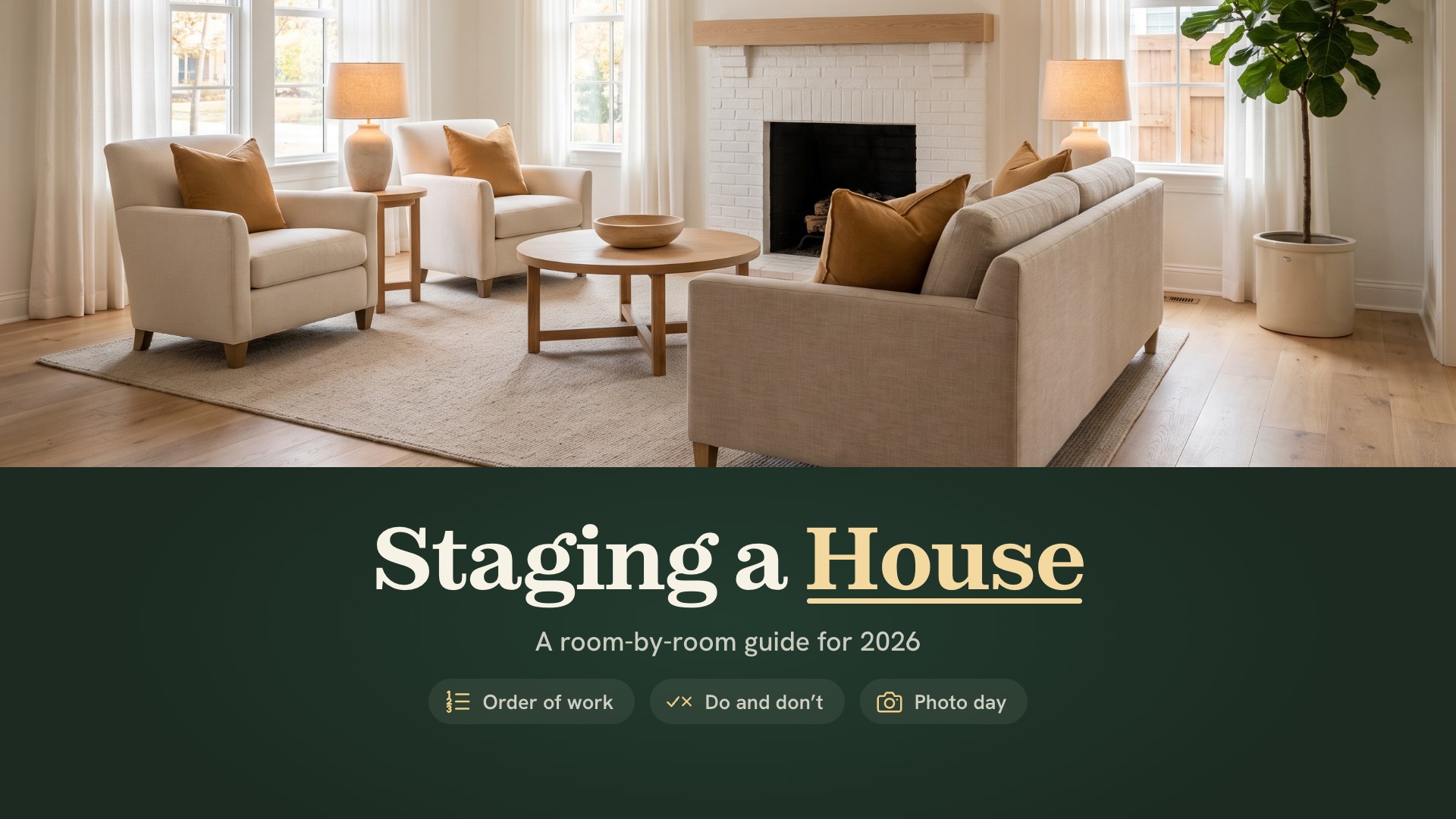 Staging a House for Sale: A Room-by-Room Guide for 2026